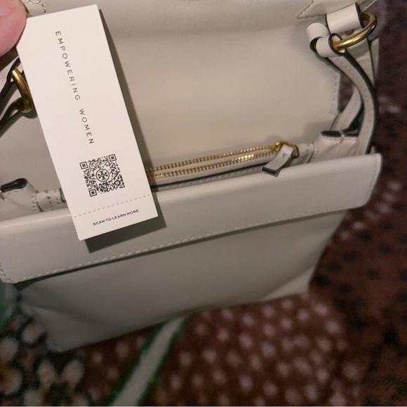 Tory Burch Miller Cross Body Bag in Birch - - Picture 9 of 12